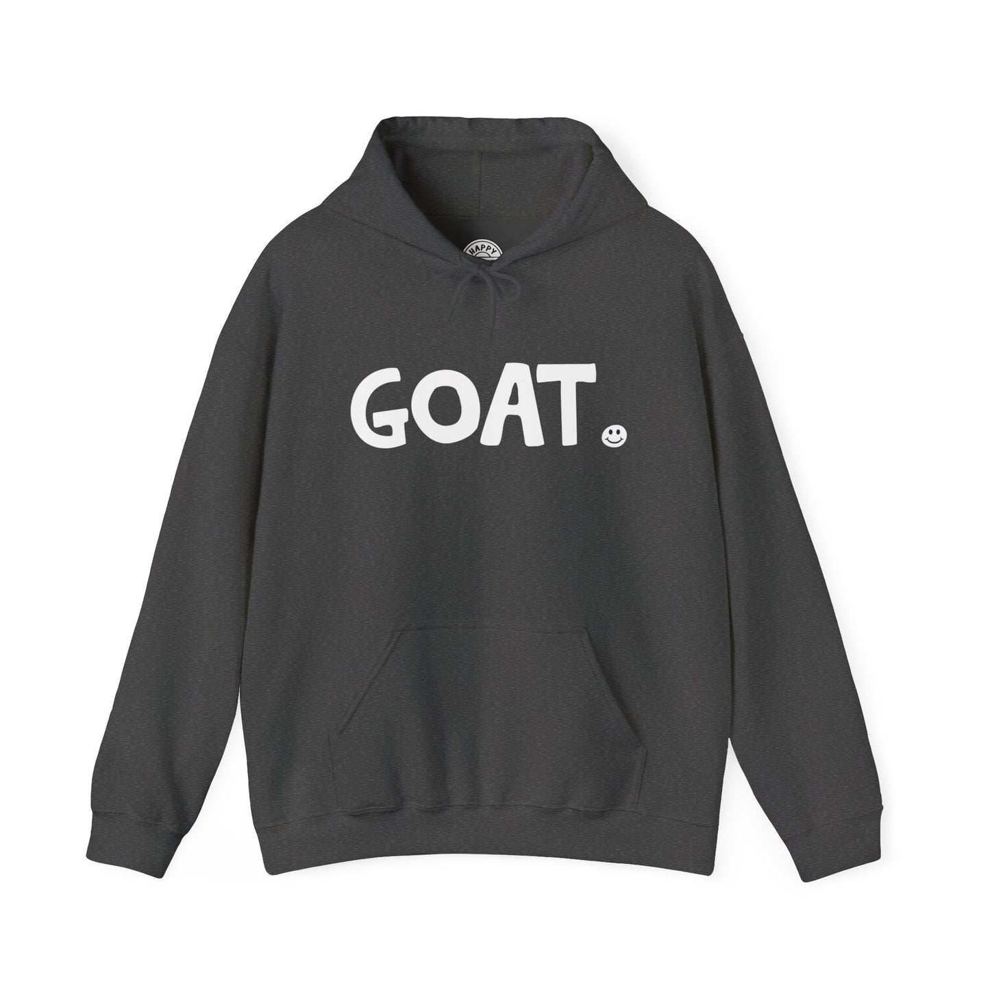 GOAT Happy Tee (Hoodie)  Hoodie  HAPPY TEES® BRAND