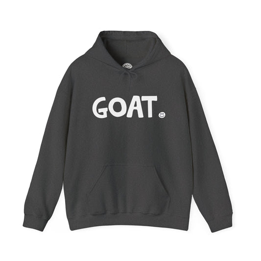 GOAT Happy Tee (Hoodie)  Hoodie  HAPPY TEES® BRAND