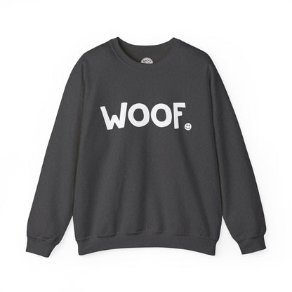 WOOF Happy Tee (Sweatshirt)  Sweatshirt  HAPPY TEES® BRAND