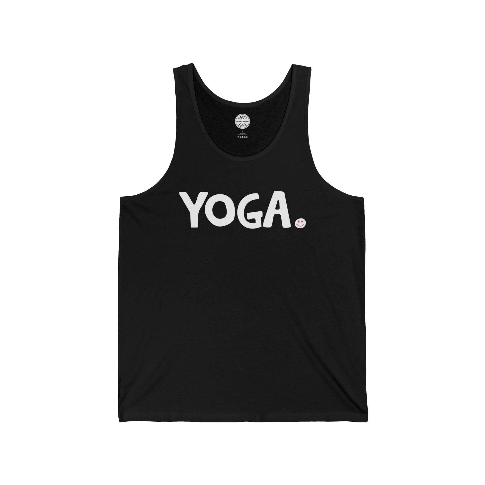 YOGA Happy Tee (Tank Top)  Tank Top  HAPPY TEES® BRAND