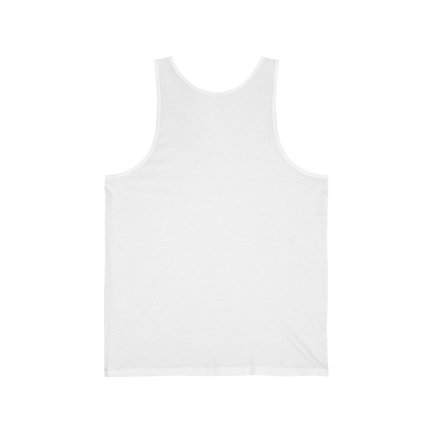 LOVE Happy Tee (White Tank Top with red graphic)  Tank Top  HAPPY TEES® BRAND