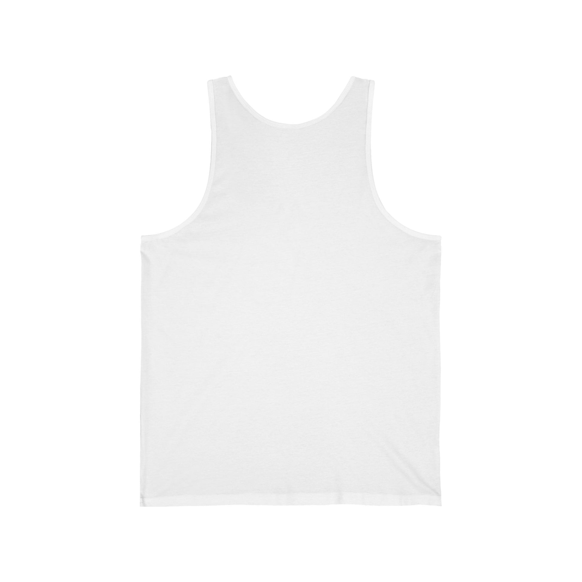LOVE Happy Tee (White Tank Top with red graphic)  Tank Top  HAPPY TEES® BRAND