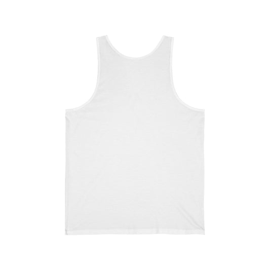 LOVE Happy Tee (White Tank Top with red graphic)  Tank Top  HAPPY TEES® BRAND