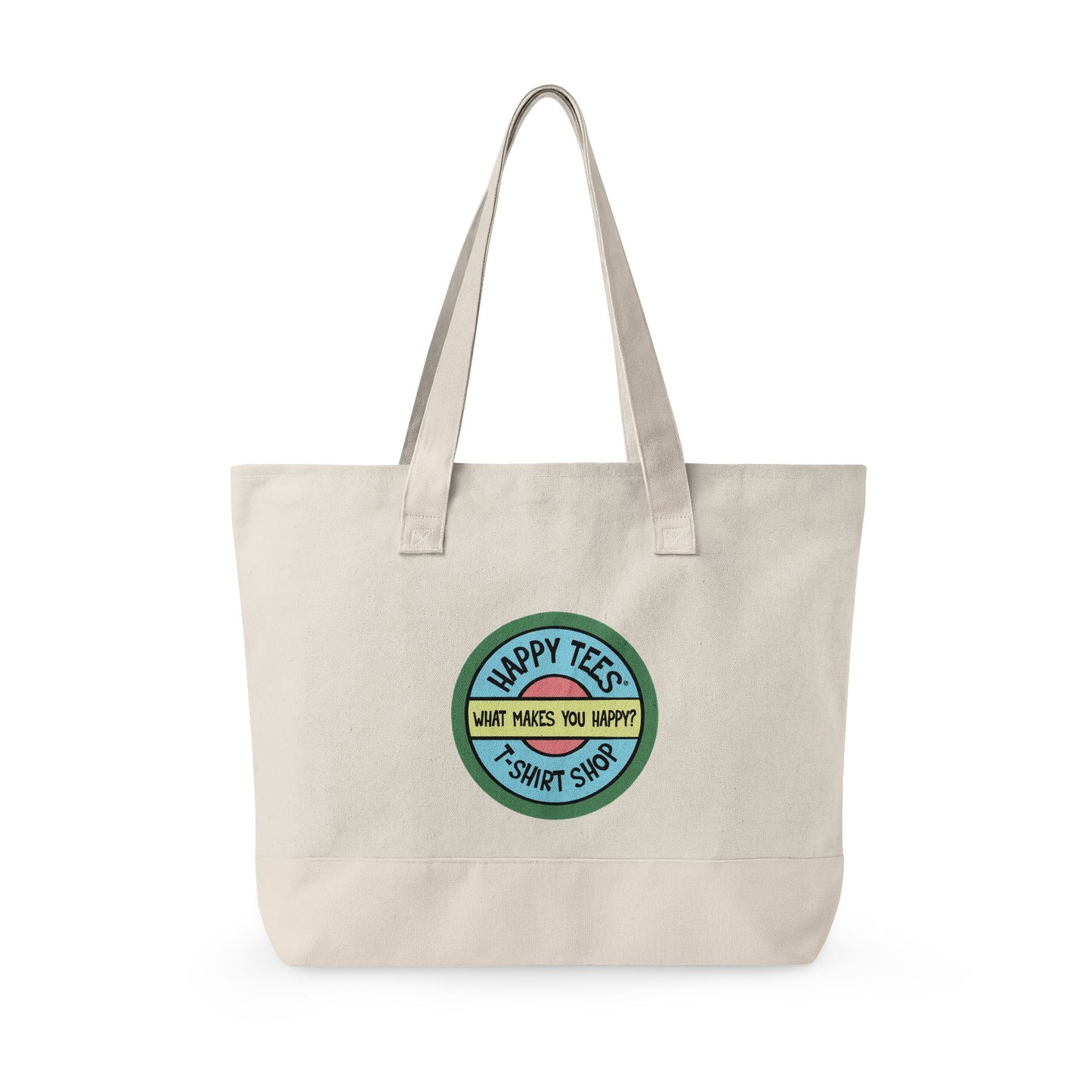 Happy Tees® Tote Bag (With Zipper)  Bags  HAPPY TEES® BRAND