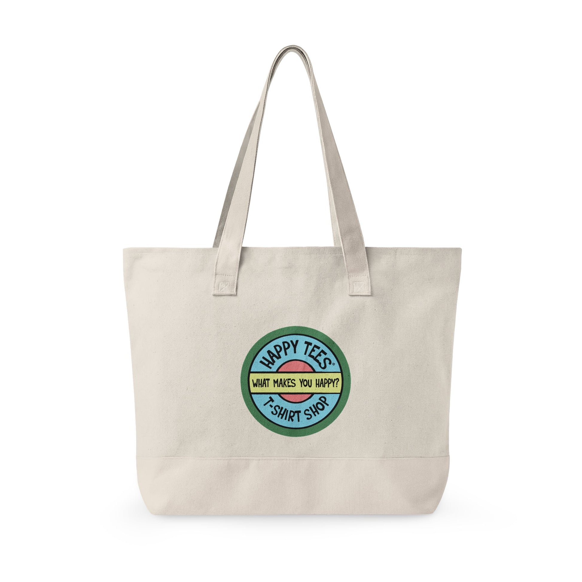 Happy Tees® Tote Bag (With Zipper)  Bags  HAPPY TEES® BRAND