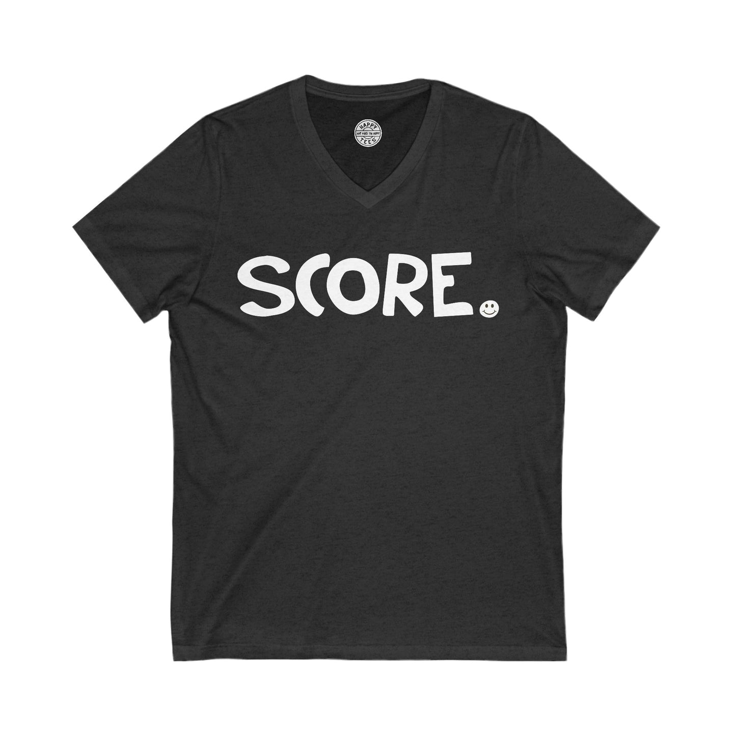 SCORE Happy Tee (V-Neck)  V-neck  HAPPY TEES® BRAND