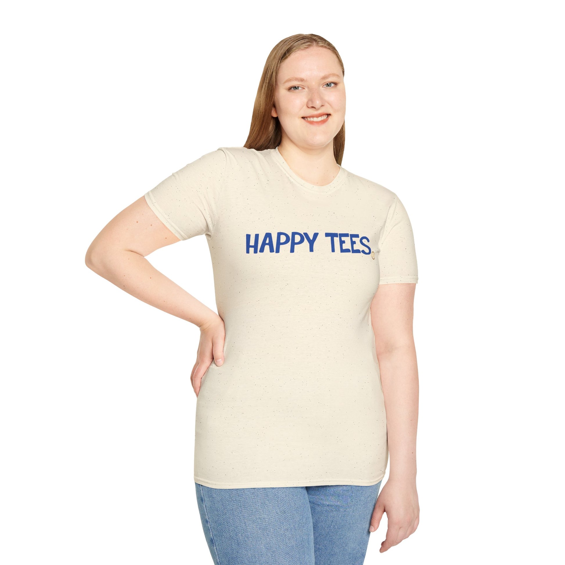 Happy Tees® T‑Shirt (with front logo)  T-Shirt  HAPPY TEES® BRAND