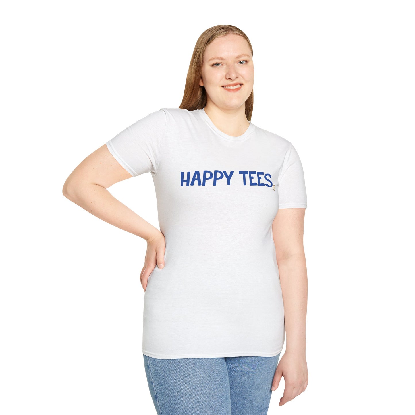 Happy Tees® T‑Shirt (with front logo)  T-Shirt  HAPPY TEES® BRAND