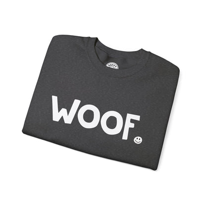 WOOF Happy Tee (Sweatshirt)  Sweatshirt  HAPPY TEES® BRAND