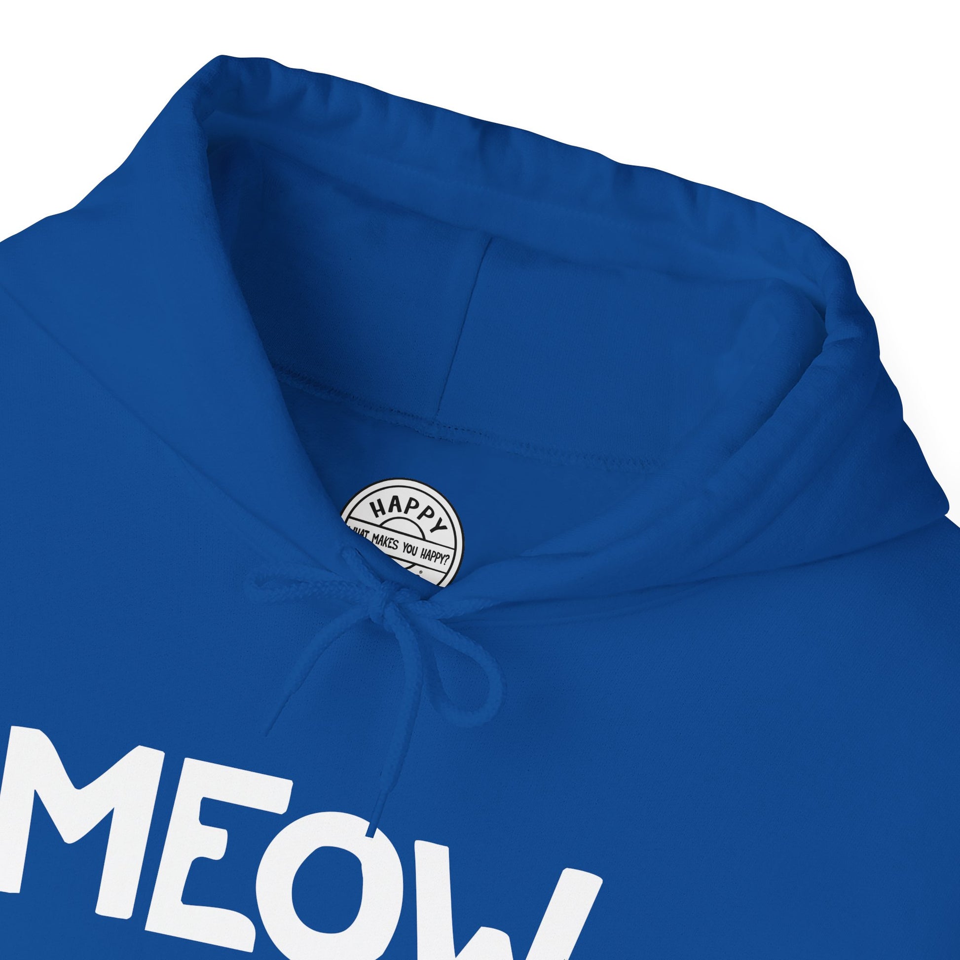 MEOW Happy Tee (Hoodie)  Hoodie  HAPPY TEES® BRAND