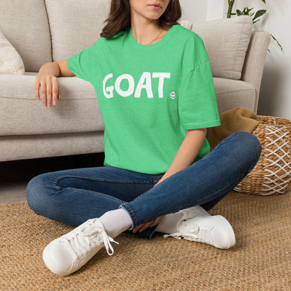 GOAT Happy Tee  T-Shirt  HAPPY TEES® BRAND