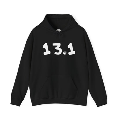 13.1 Happy Tee (Hoodie)  Hoodie 2XL / Black HAPPY TEES® BRAND