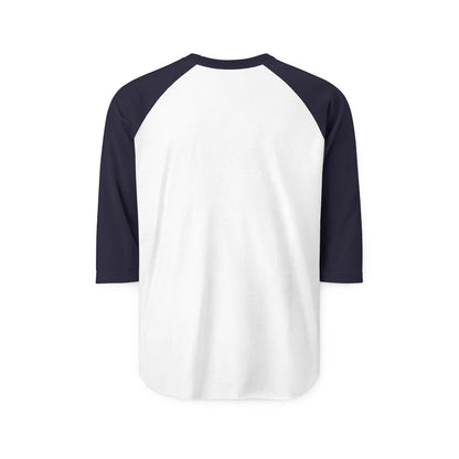 LOVE Happy Tee (Long Sleeve Raglan with red graphic)