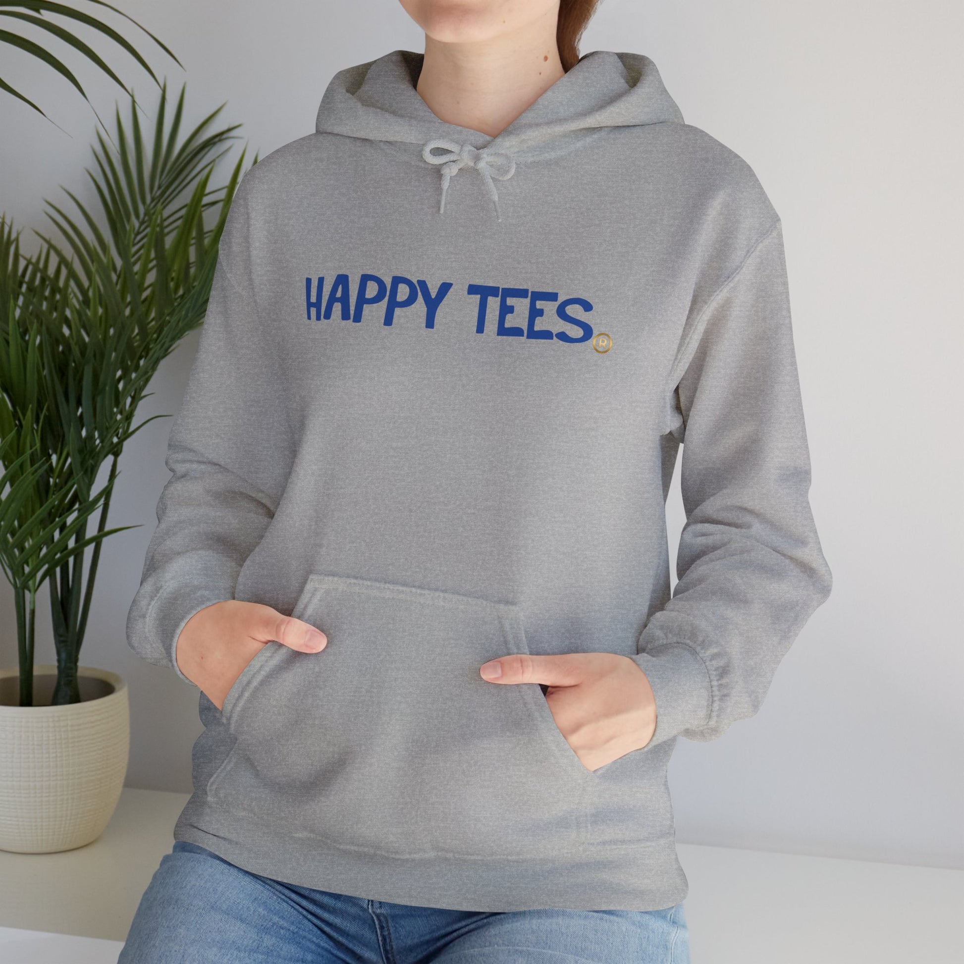 Happy Tees® Hoodie (with front logo)  Hoodie  HAPPY TEES® BRAND