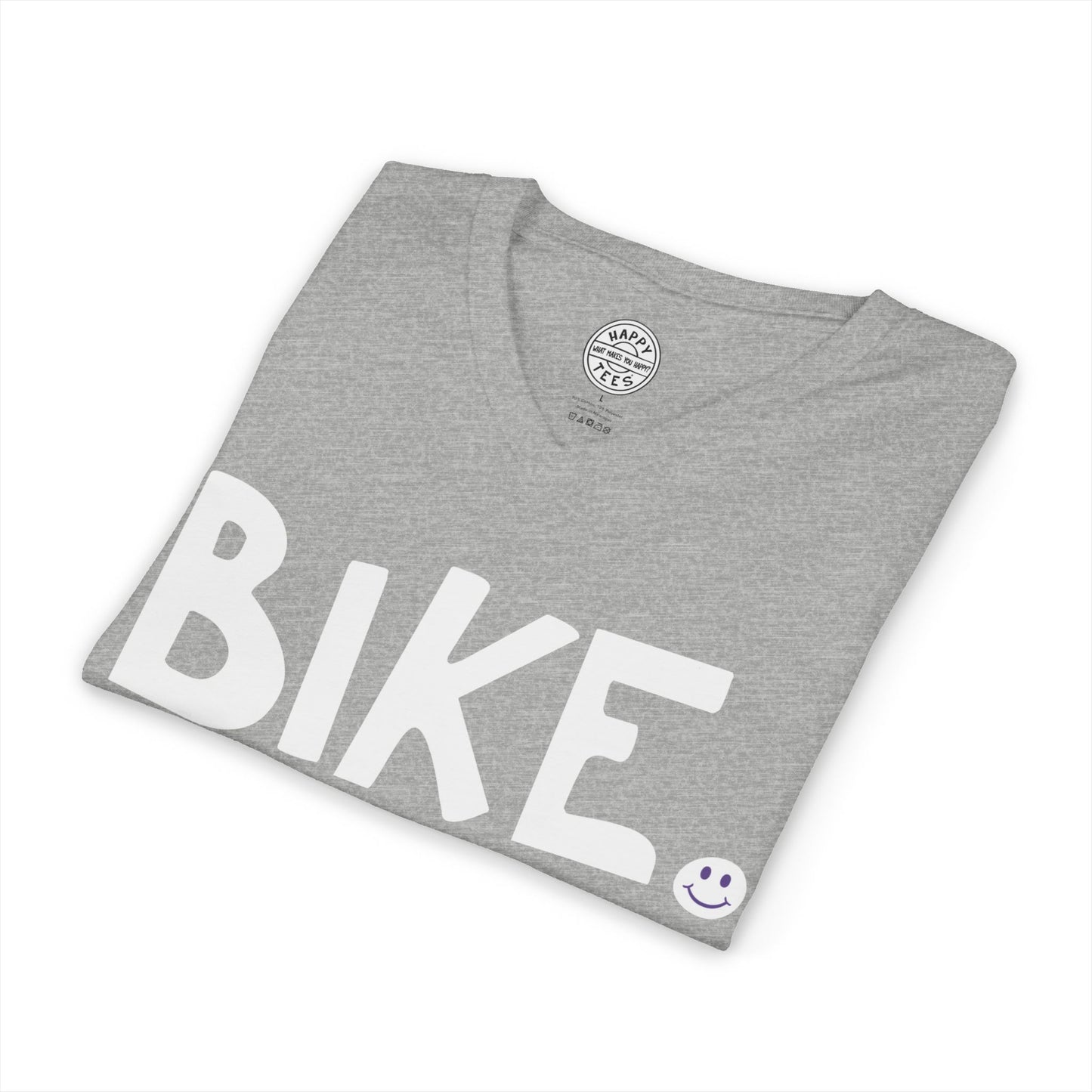 BIKE Happy Tee (V-Neck)  V-neck  HAPPY TEES® BRAND