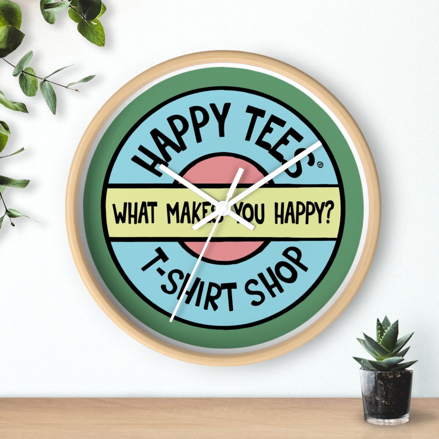 Happy Tees® Wall Clock