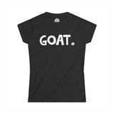 GOAT Happy Tee (Women's Tee)  T-Shirt Black / 2XL HAPPY TEES® BRAND