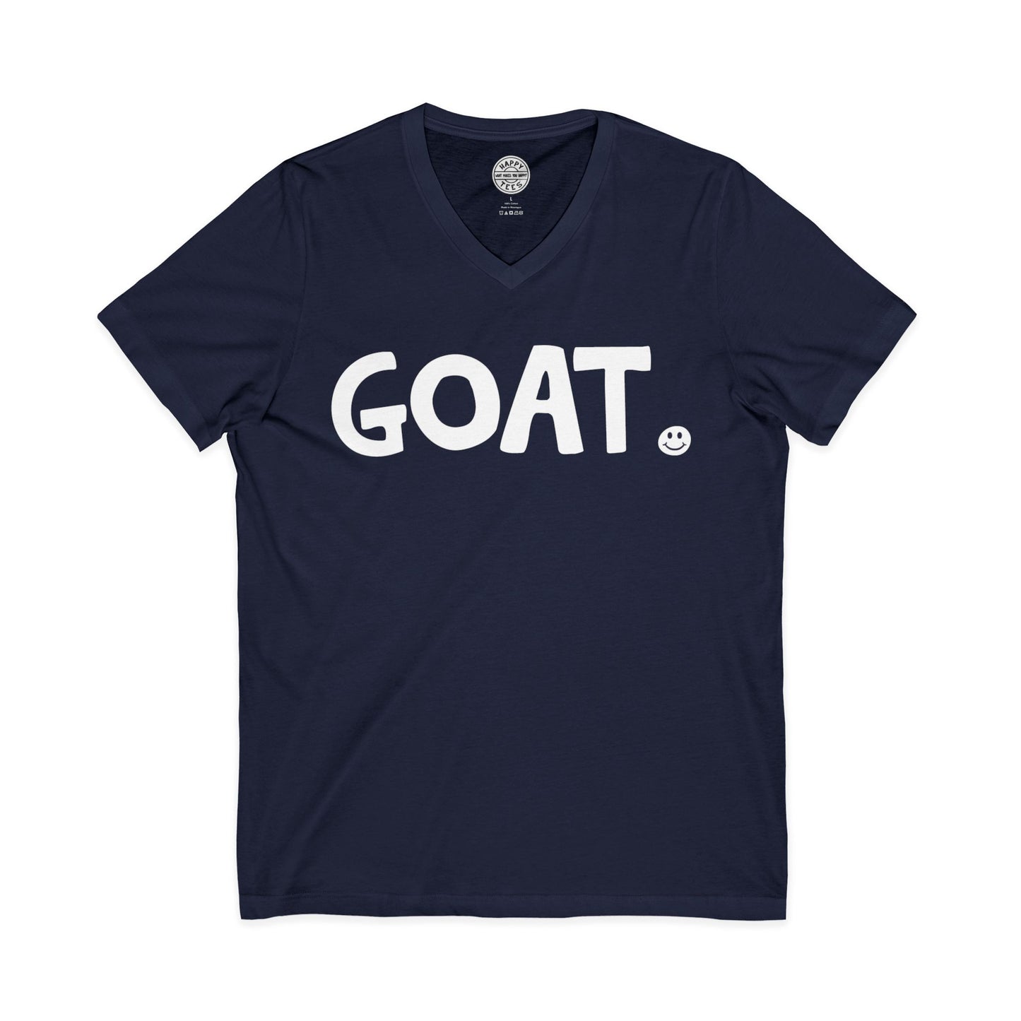 GOAT Happy Tee (V-Neck)