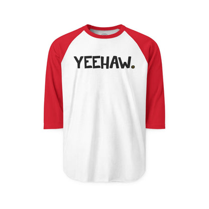 YEEHAW Happy Tee (Long Sleeve Raglan)  Long-sleeve  HAPPY TEES® BRAND