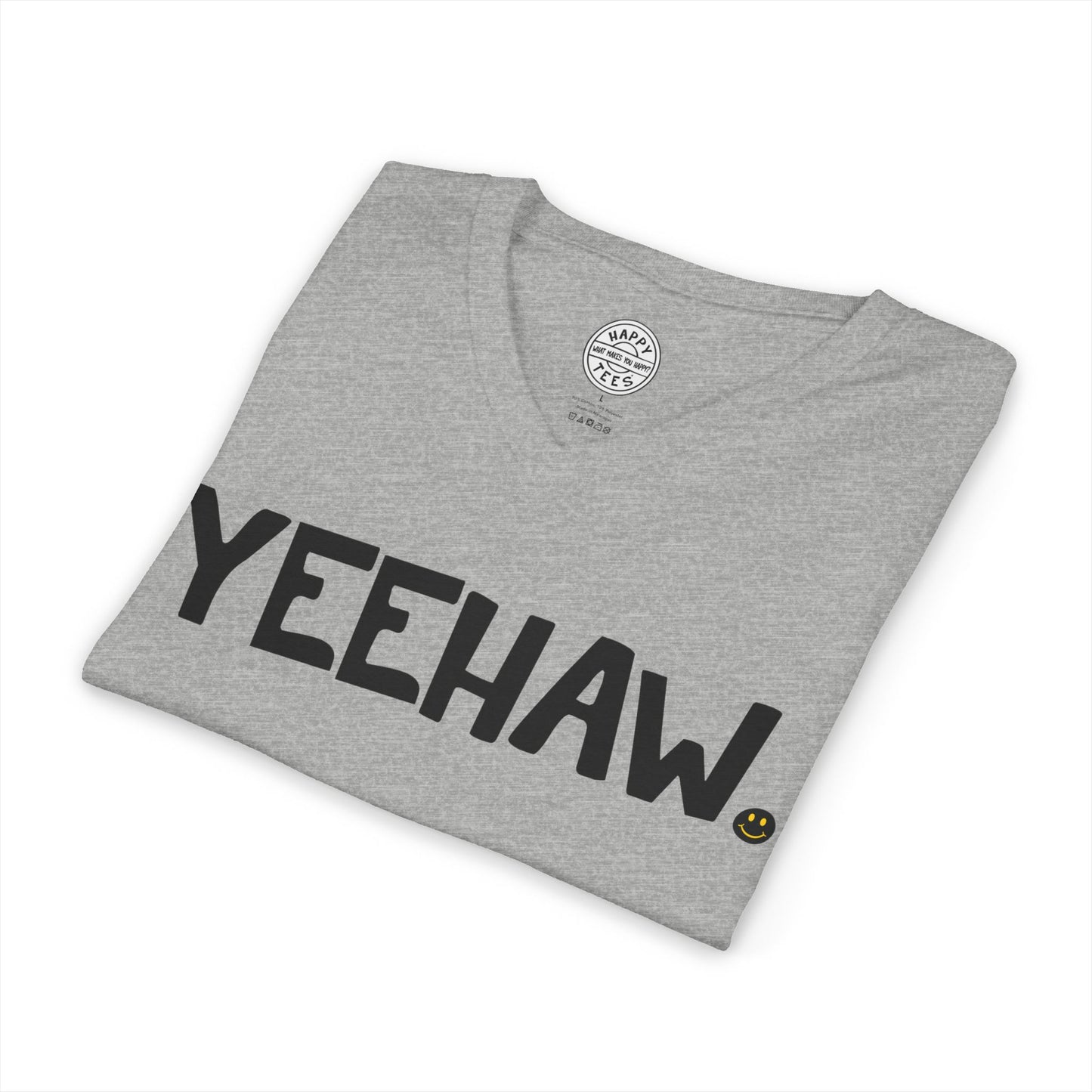 YEEHAW Happy Tee (V-Neck)  V-neck  HAPPY TEES® BRAND