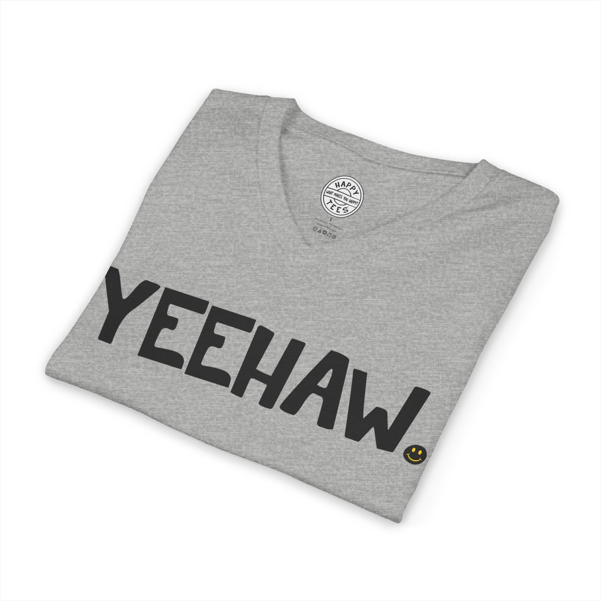 YEEHAW Happy Tee (V-Neck)  V-neck  HAPPY TEES® BRAND