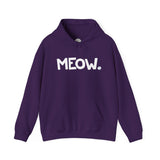 MEOW Happy Tee (Hoodie)  Hoodie XL / Purple HAPPY TEES® BRAND