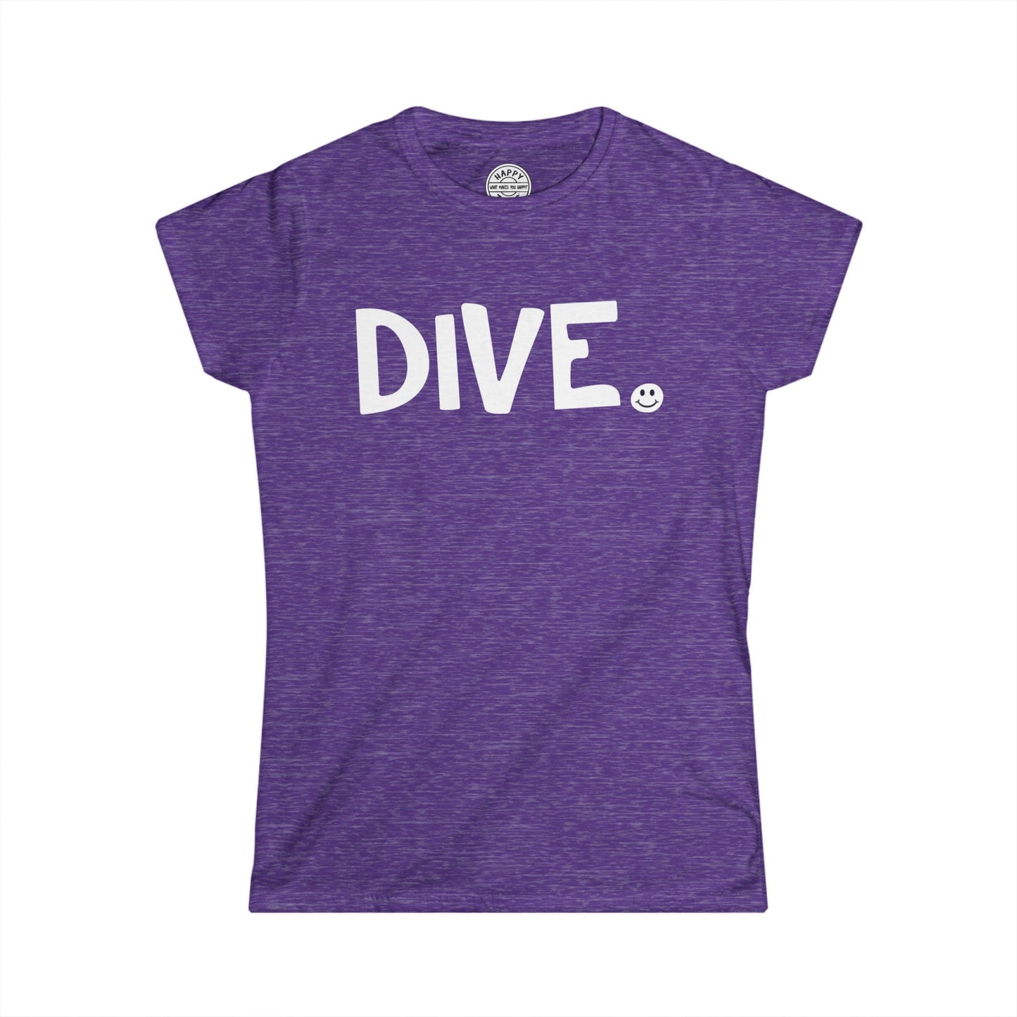 DIVE Happy Tee (Women's Tee)  T-Shirt  HAPPY TEES® BRAND