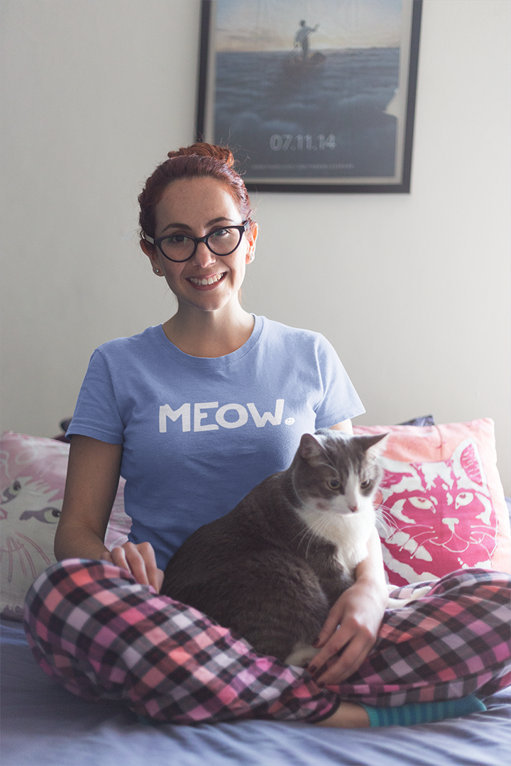 MEOW Happy Tee Printify