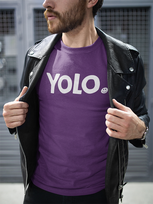 YOLO Happy Tee  T-Shirt  HAPPY TEES® BRAND