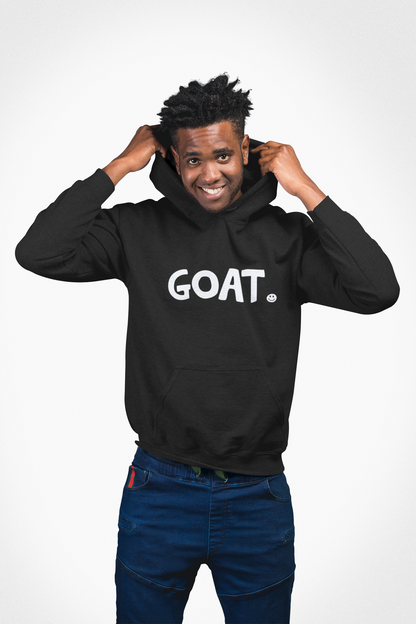 GOAT Happy Tee (Hoodie)  Hoodie  HAPPY TEES® BRAND