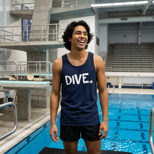 DIVE Happy Tee (Tank Top)  Tank Top  HAPPY TEES® BRAND