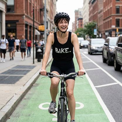 BIKE Happy Tee (Tank Top)  Tank Top  HAPPY TEES® BRAND