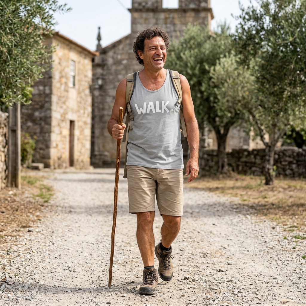 WALK Happy Tee (Tank Top)  Tank Top  HAPPY TEES® BRAND