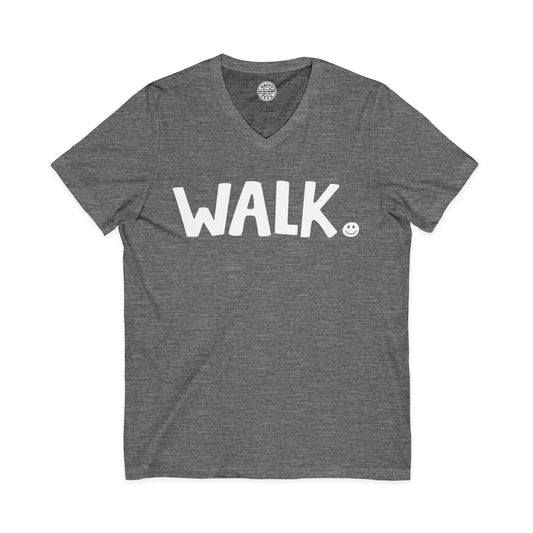 WALK Happy Tee (V-Neck)