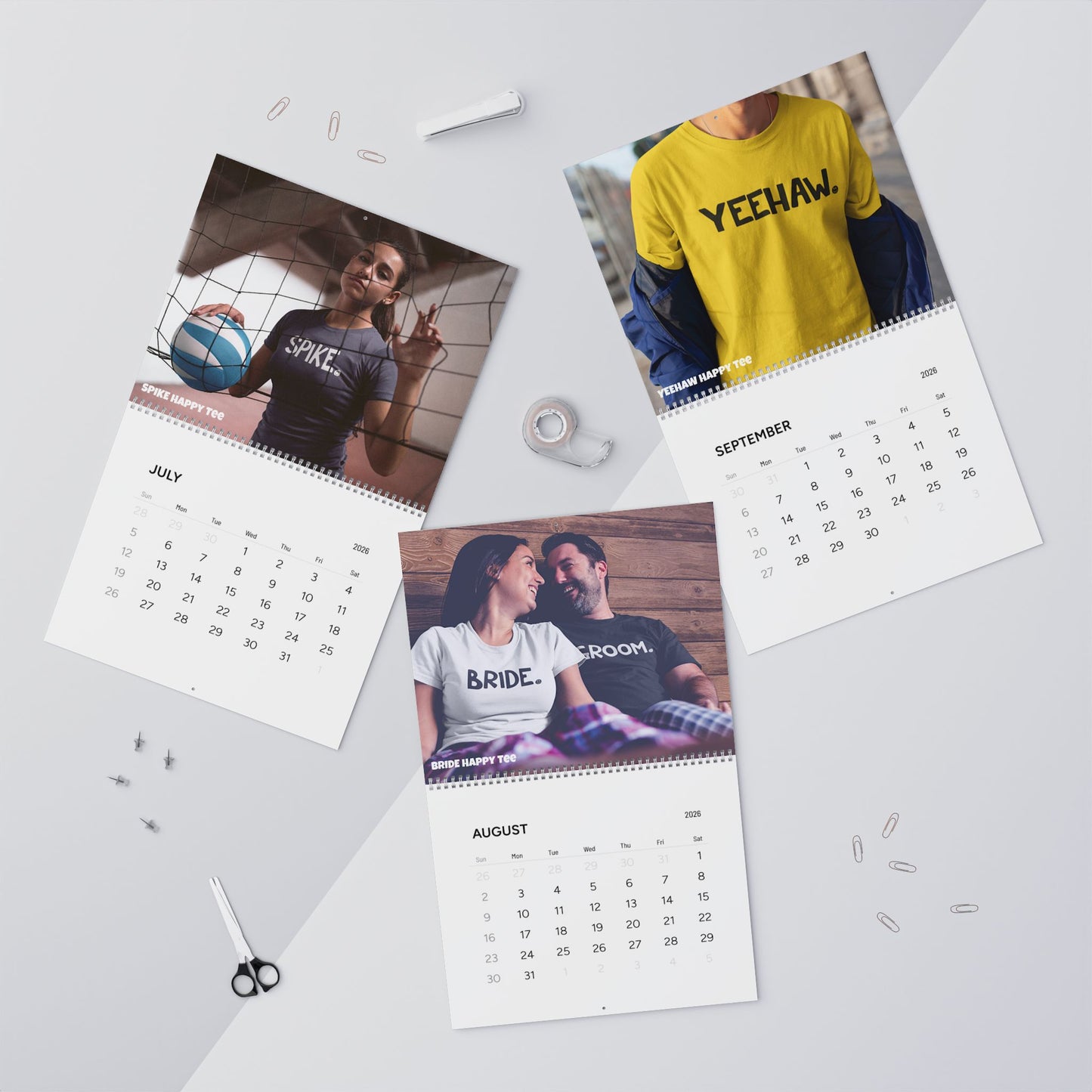 Happy Tees® Calendar (2026)  Calendar  HAPPY TEES® BRAND
