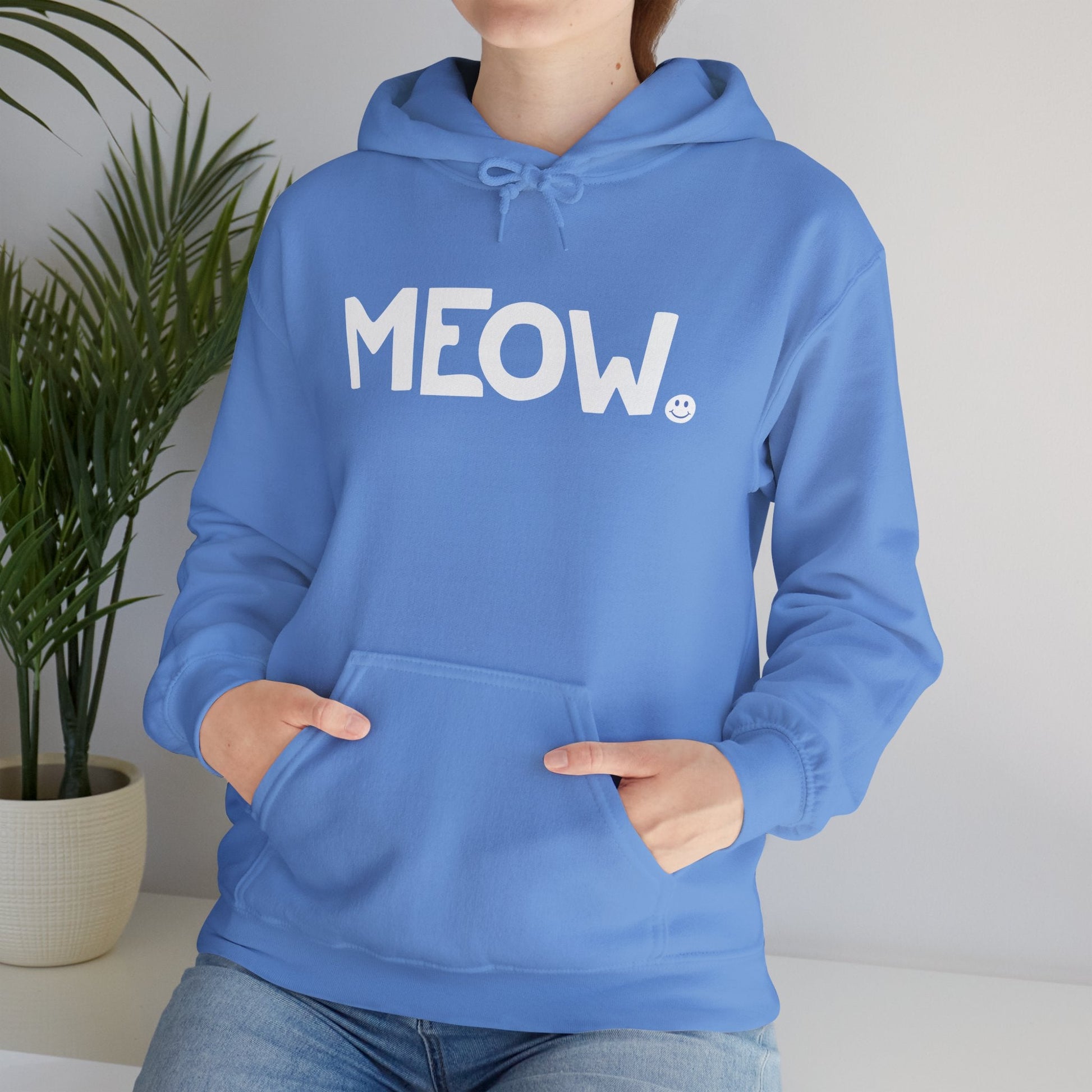MEOW Happy Tee (Hoodie)  Hoodie  HAPPY TEES® BRAND