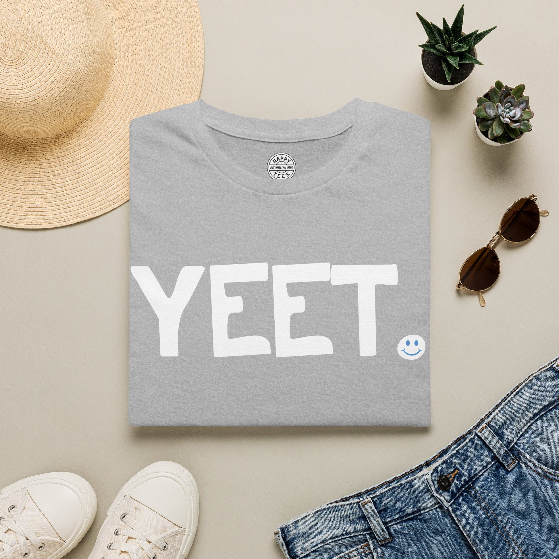 YEET Happy Tee  T-Shirt  HAPPY TEES® BRAND