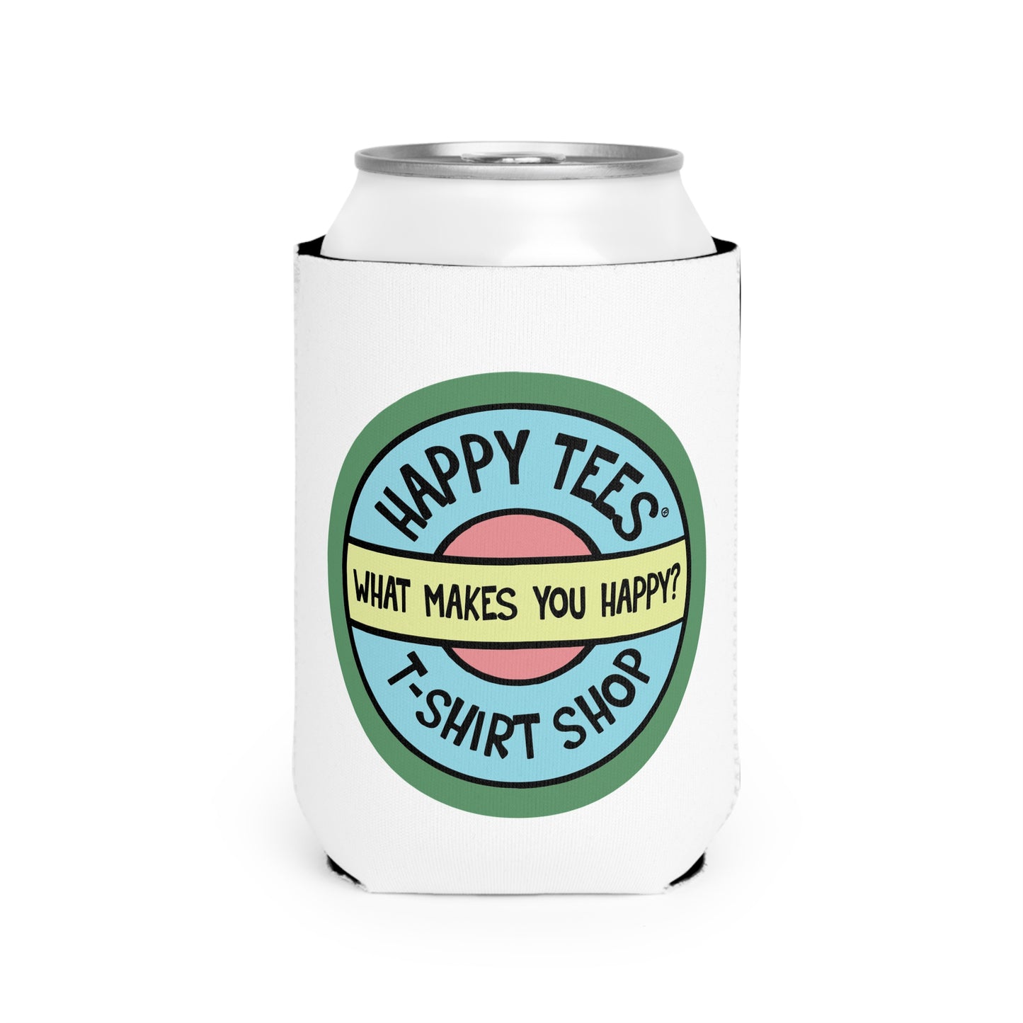Happy Tees® Cooler (for 12 ounce cans)  Accessories  HAPPY TEES® BRAND