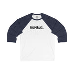 HUMBUG Happy Tee (Long Sleeve Baseball Tee)  Long-sleeve White/ Navy / 2XL HAPPY TEES® BRAND