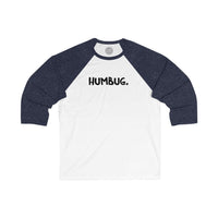 HUMBUG Happy Tee (Long Sleeve Baseball Tee)  Long-sleeve White/ Navy / 2XL HAPPY TEES® BRAND