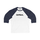 HUMBUG Happy Tee (Long Sleeve Baseball Tee)  Long-sleeve White/ Navy / 2XL HAPPY TEES® BRAND