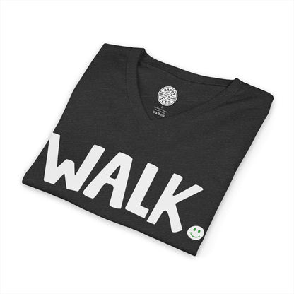 WALK Happy Tee (V-Neck)