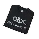 OBX Happy Tee (Silver) Printify