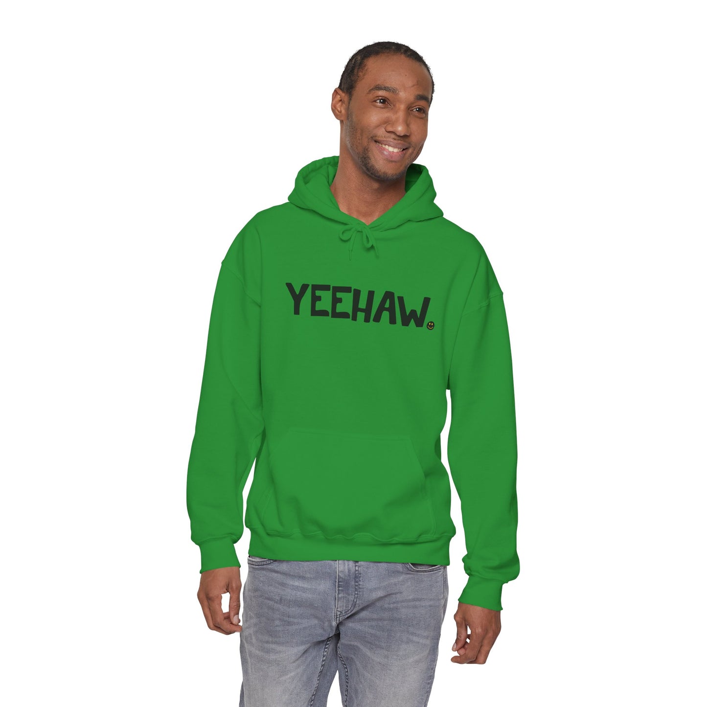 YEEHAW Happy Tee (Hoodie)  Hoodie  HAPPY TEES® BRAND