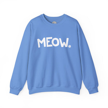 MEOW Happy Tee (Sweatshirt)  Sweatshirt  HAPPY TEES® BRAND
