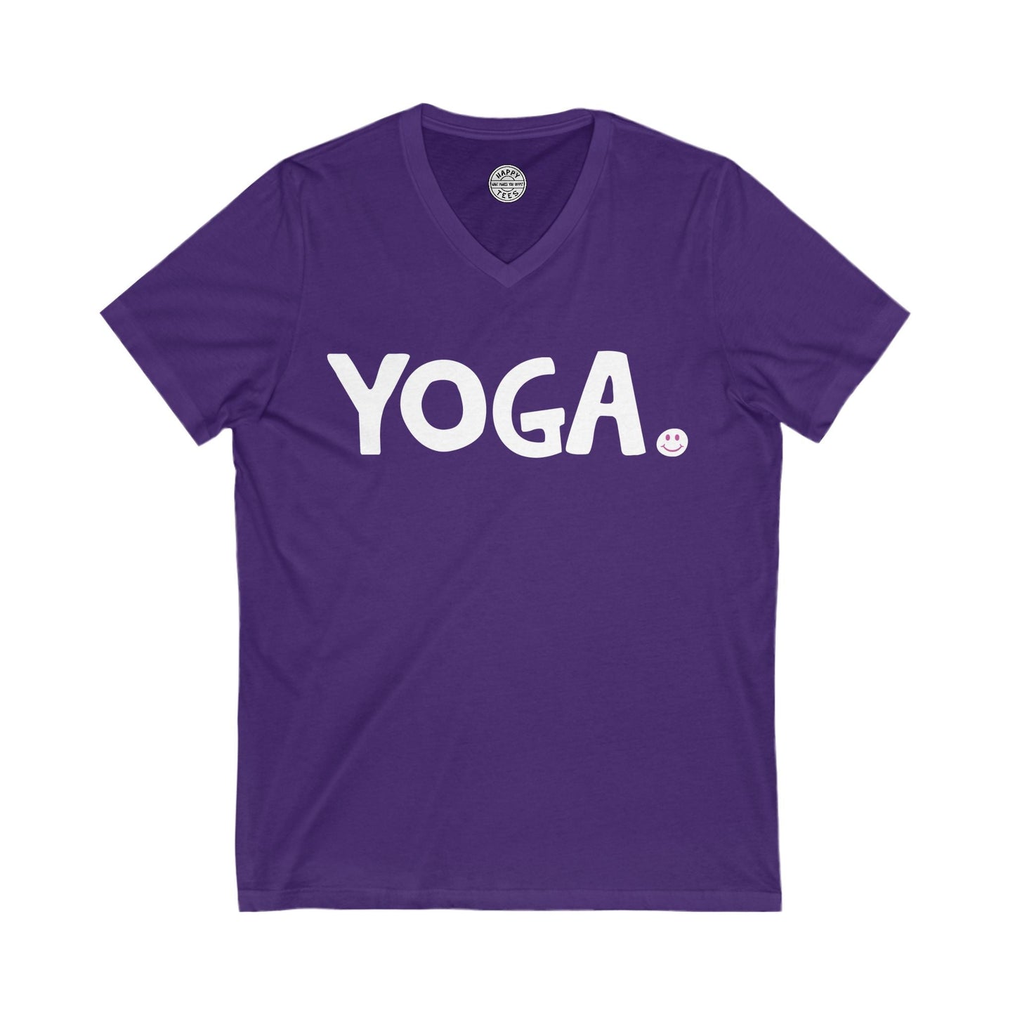 YOGA Happy Tee (V-Neck) Printify