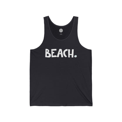 BEACH Happy Tee (Tank Top)  Tank Top  HAPPY TEES® BRAND