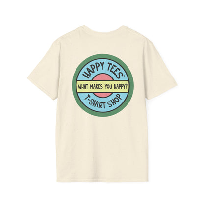 Happy Tees® T‑Shirt (with front logo)  T-Shirt  HAPPY TEES® BRAND