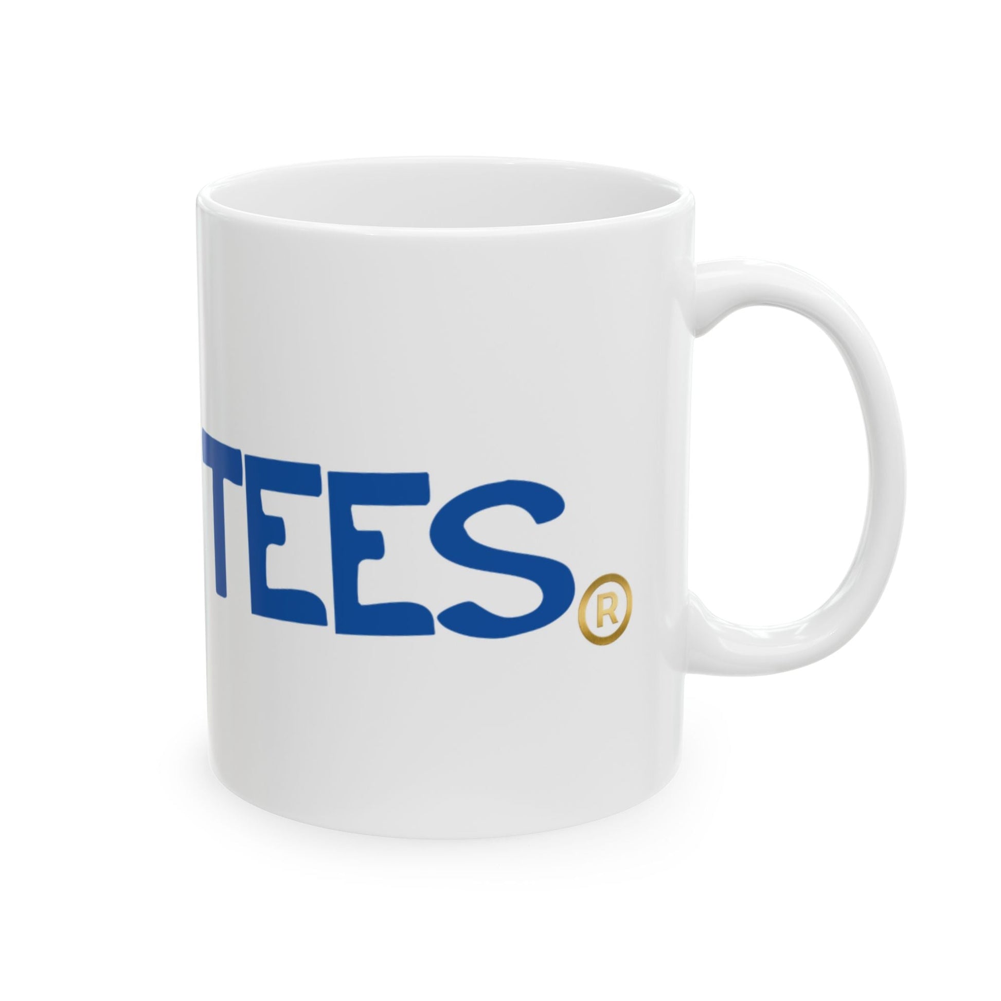 Happy Tees® Mug (ceramic, white, 11 ounce)  Mug  HAPPY TEES® BRAND