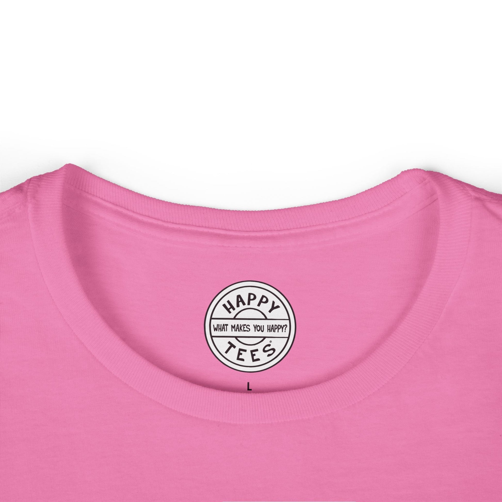 WE Happy Tee (Women's Tee for Breast Cancer) Printify